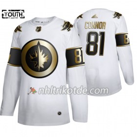 Winnipeg Jets Trikot Kyle Connor 81 Adidas 2019-2020 Golden Edition Weiß Authentic - Kinder